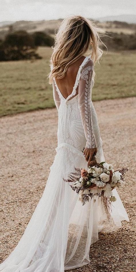 Cute Wedding Dresses, Blonde Hair Tan Skin, Hair Tan Skin, Rustic Dresses, Bohemian Weddings, Summer Dresses For Wedding Guest, Bohemian Wedding Dresses, Brides Wedding Dress, Styl Boho