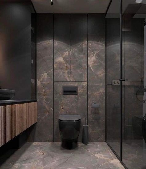 Eco Bathroom, Best Bathroom Paint Colors, Bathroom Design Black, Luxury Master Bathrooms, Best Bathroom Designs, Washroom Design, House Arch Design, Bathroom Paint Colors, Bathroom Design Decor