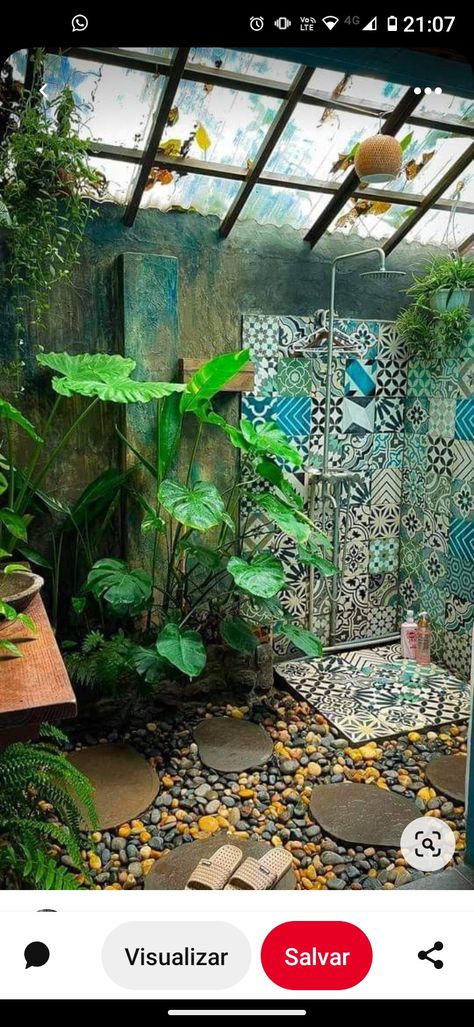 Display Artwork, Gallery Wall Ideas, Outdoor Bathroom Design, Outdoor Greenhouse, Earthship Home, Hippie Homes, Summer Mantle Decor, Landscaping With Large Rocks, Outdoor Bathrooms