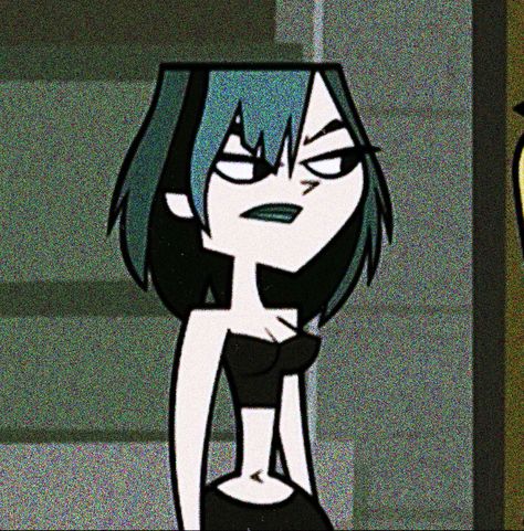 Total Drama Island Tattoo, Total Drama Island Gwen Icon, Duncan Total Drama Icon, Gwen Pfp Total Drama, Gwen Total Drama Island, Animated Tattoos, Total Drama Gwen, Gwen Total Drama, Gwen Tdi