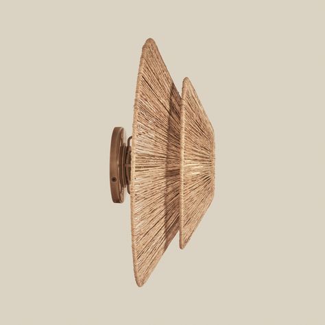 Inspired by a vibrant neighborhood in Mexico City known for its diversity and creativity, the Condesa Jute Sconce softly filters light from its translucent shade. Made from tightly strung renewable jute, it adds a textural touch to any space. With the option to hard-wire or plug-in, this sconce is versatile enough to adorn living room, dining room, and bedroom walls. Coastal Sconces, Bedroom Walls, Remodeling Ideas, For Sale Sign, Baskets On Wall, Boho Wall, Mexico City, Vintage Accessories, Wall Sconces