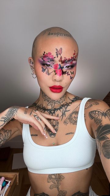 Makeup artist tattoo