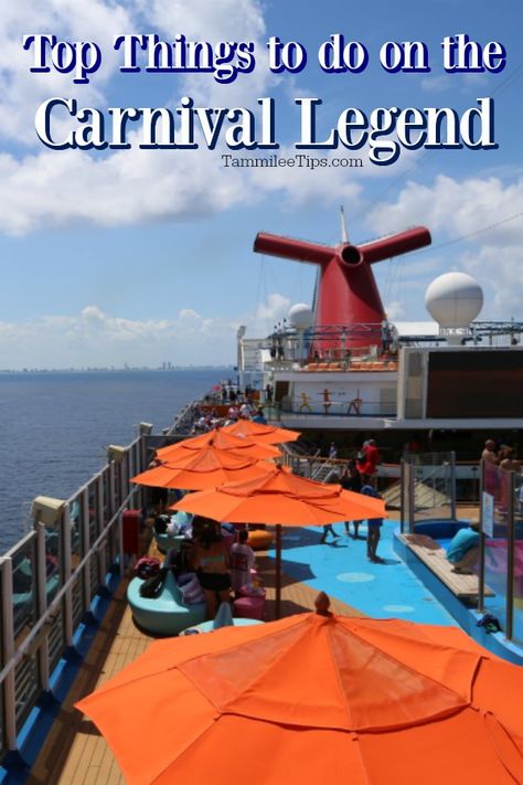 Carnival Legend Cruise Ship, Carnival Cruise Bahamas, Deck Swimming Pool, Unicorn Cafe, Disney Wonder Cruise, Carnival Legend, Carnival Cruises, Carnival Cruise Ships, Disney Wonder