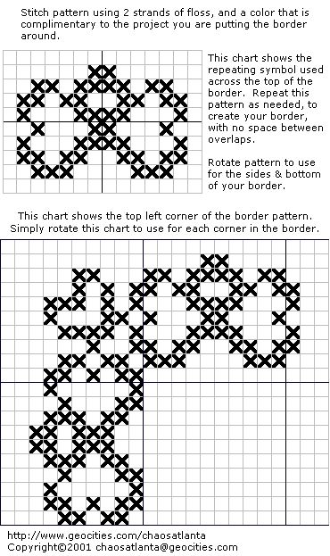 http://www.hobbyloco.com/needle/lace1p.gif Border Design Cross Stitch, Cross Stitch Corner Bookmark Patterns, Cross Stitch Borders Geometric, Heart Border Cross Stitch, Cross Stitch Celtic Border, Cross Stitch Borders Corner, Heart Border, Embroidery Hearts, Cross Stitch Boards