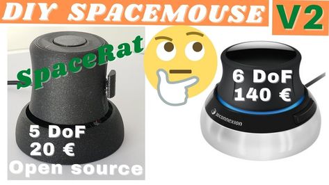 diy space mouse for cad #3DThursday #3DPrinting « Adafruit Industries – Makers, hackers, artists, designers and engineers! Space Mouse, Arduino Robot, Diy Space, Led Projects, Cad Software, 3d Printing Projects, Diy 3d, Electronics Projects, Open Source