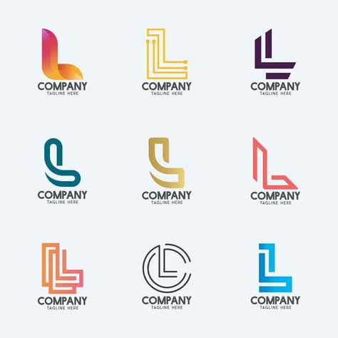 Creative Minimal Letter L logo design. Premium business logotype. L Logo Design Ideas, L Logo Design Letter, Letter L Logo Design, L Letter Logo, L Logo Design, Letter L Logo, L Logo, Construction Logo Design, Logo L