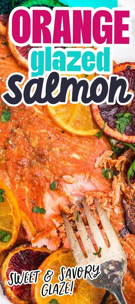 Orange Pepper Salmon, Baked Orange Salmon, Orange Honey Salmon, Salmon With Orange Juice, Crispy Honey Orange Glazed Salmon, Orange Sauce For Salmon, Salmon With Orange Sauce, Orange Salmon Recipes Baked, Orange Ginger Salmon