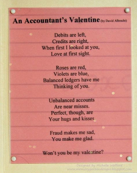 An accountant's Valentine #accountinghumour Memes For Accounting Students, Accounting Pick Up Lines, Accounting Jokes Funny, Accounting Humor Student, Acca Accounting Quotes, Accounting Humor Memes, Commerce Students Quotes, Commerce Jokes, Bookkeeping Quotes