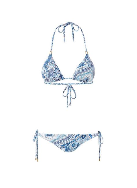 Swimsuit Inspo, Melissa Odabash, Cute Bathing Suits, Summer Bikinis, Cute Swimsuits, Cute Bikinis, Mode Inspo, Triangle Top, Blue Paisley