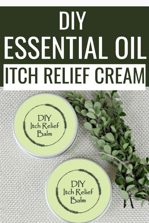 Diy Itch Cream, Hives Relief Essential Oils, Essential Oil For Itchy Skin Itch Relief, Misquote Itch Relief, Essential Oils For Itching, Hives Relief, Bug Bite Itch Relief, Anti Itch Remedy, Natural Itch Relief