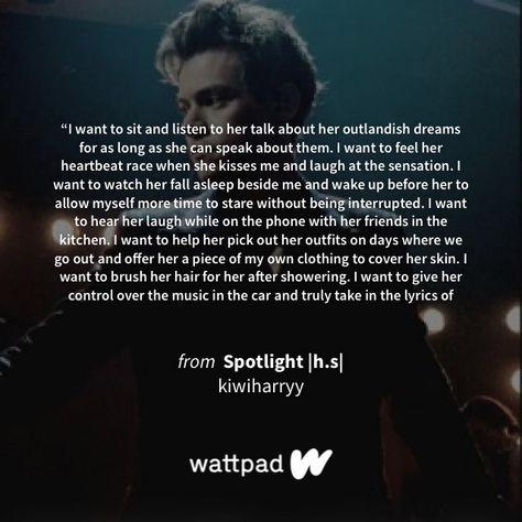 I'm reading "Spotlight |h.s|" on #Wattpad #fanfiction. Harry Styles Fanfiction, Emotional Scene, Never Gonna, Piece Of Me, Twenty One, How To Fall Asleep, Got Married, Harry Styles, The Twenties