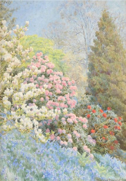 Frühling Wallpaper, Romantic Paintings, Ethereal Art, Dreamy Art, Anime Scenery, Pretty Art, Classic Art, Aesthetic Art, Art Wallpaper