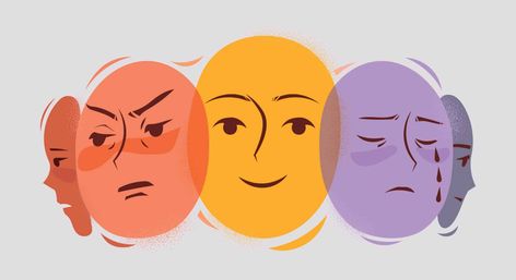 How to be less emotional￼ - how to control emotions - master emotions Excited Emoji, How To Control Emotions, White Matter, Dissociation, Good Communication, Free Vector Art, Decision Making, Vector Graphics, Focus On