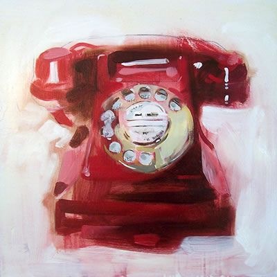 Phone Esthetic Ideas, Watercolour Objects, Telephone Drawing, Watercolour Reference, Pop Art Paintings, Retro Telephone, Cool Tech Gadgets Electronics, Vintage Phones, Phone Art