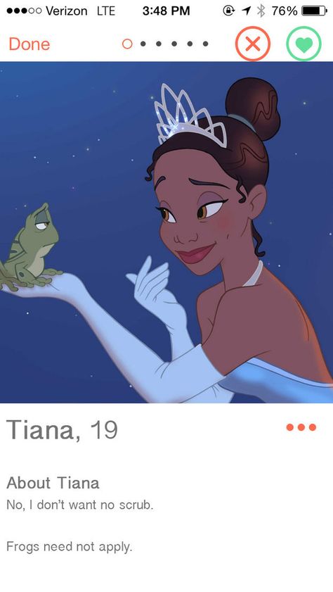 If Disney Princesses Had Dating Profiles Every Disney Princess, Disney Amor, Tiana Disney, Princesa Tiana, Disney Princess Tiana, Animation Disney, Disney Princess Movies, All Disney Princesses, Film Disney