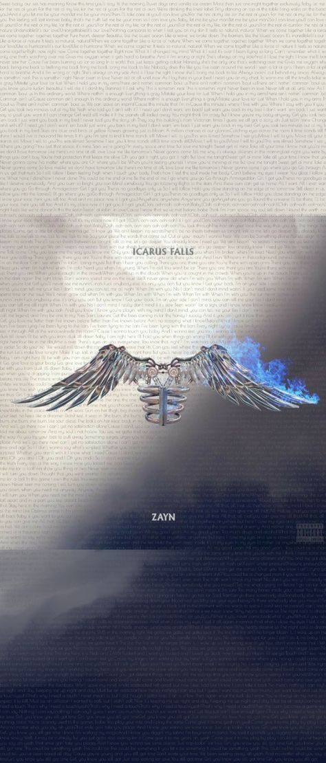 Zayn Icarus Falls Wallpaper, Zayn Lyrics Wallpaper, Icarus Falls Zayn, Zayn Malik Songs, Zayn Wallpaper, Zayn Malik Lyrics, Zayn Lyrics, Icarus Falls, Fall Lyrics