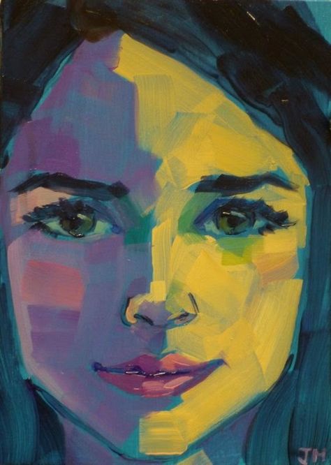 Jessica Miller, Abstract Portrait Painting, Frida Art, Posca Art, Portrait Paintings, Eastern Art, Arte Inspo, Abstract Faces, Abstract Portrait