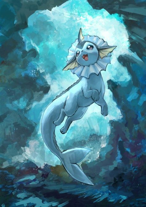 Pokemon Vaporeon, Pokemon Masters, 3d Pokemon, Pokemon Eevee Evolutions, Pokemon Backgrounds, Cool Pokemon Wallpapers, Pokemon Tattoo, Pokemon Eeveelutions, Cute Pokemon Pictures