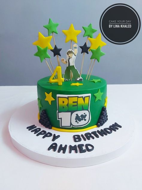 Ben Ten Cake, Ben 10 Cake, Gym Cake, Cake Themes, Spiderman Birthday Cake, Ben Ten, Birthday Cake Topper Printable, Cake Business, Spiderman Birthday