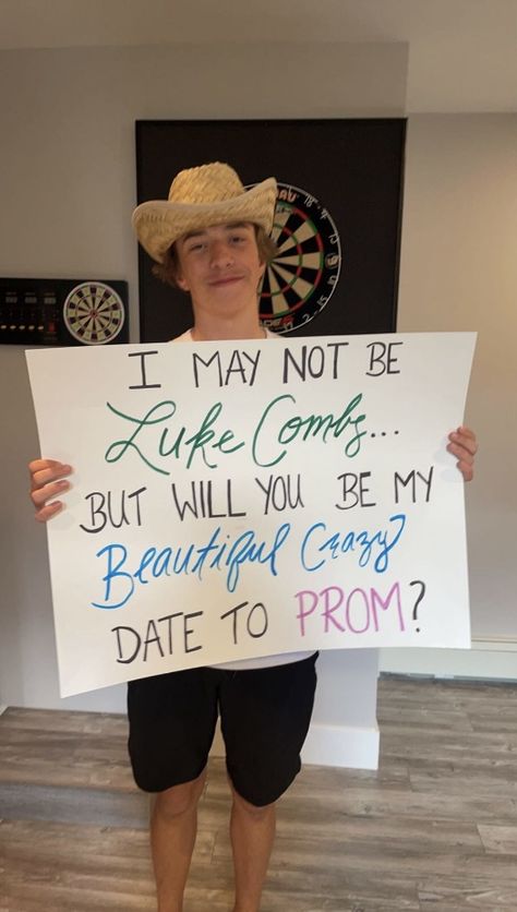 Country Homecoming Proposal, Flowers Promposal, Prom Proposal Ideas, Creative Prom Proposal Ideas, Cute Hoco Proposals, Homecoming Poster Ideas, Cute Promposals, School Dance Ideas, Country Prom