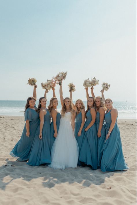 Ocean Colored Bridesmaid Dresses, Beach Wedding Made Of Honor Dress, Ocean Wedding Bridesmaid Dresses, Wedding Beach Dress Bridesmaid, Wedding Beach Bridesmaids, Bridesmaid Dresses On Beach, Beach Wedding Bridesmaids Dresses, Beach Wedding Bridesmaid Dresses Blue, Blue Beach Bridesmaid Dresses