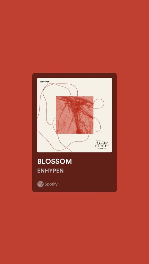 ♡⋆˙ enha Blossom Enhypen Spotify, Blossom Enhypen, Enhypen Spotify, Dark Blood, Easy Paper Crafts, Kpop Guys, Blossom, Paper Crafts, Wallpapers