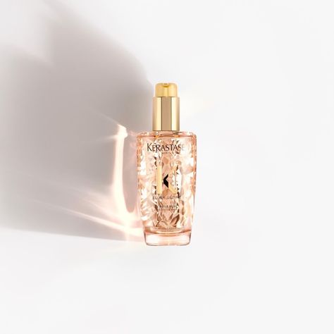 The Elixir Ultime L'Huile Rose Oil is gently infused with Bergamot, Iris and Damas Rose for a divine yet soft floral long-lasting scent for… Kerastase Hair, Hair Concerns, Camellia Oil, Dull Hair, Rose Oil, Soft Floral, Long Lasting, Perfume Bottles, Hair Care