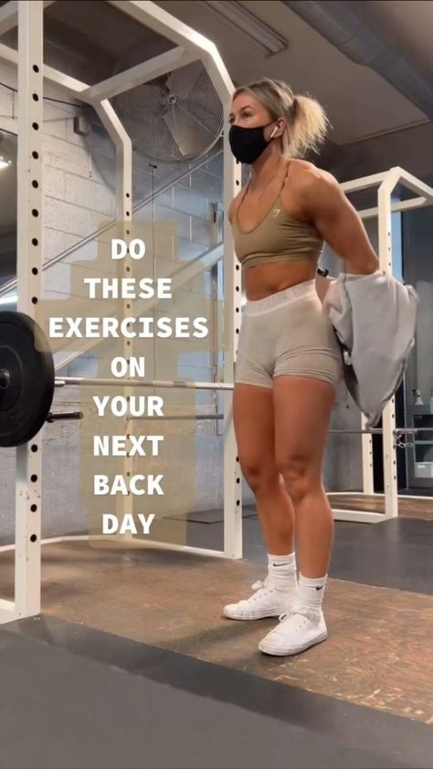 Back Day Exercises, Gym Back Workout, Back And Bicep Workout, Back Day Workout, Back Workout Women, Workout Splits, Trening Fitness, Workout Plan For Women, Fitness Women