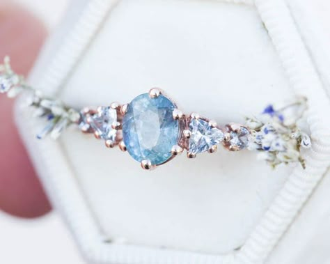 Wedding Rings Light Blue, Light Blue Wedding Rings, Engagement Rings Light Blue, Rings Engagement Blue, Light Blue Wedding Ring, Light Blue Engagement Ring, Light Blue Rings, Light Blue Sapphire Engagement Ring, Blue Gem Ring