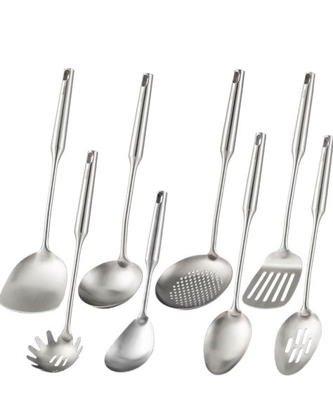 304 Stainless Steel Kitchen … curated on LTK Wooden Cooking Utensils, Kitchen Utensils Set, Utensil Caddy, Stainless Steel Kitchen Utensils, Stainless Steel Utensils, Slotted Spoon, Slotted Spoons, Utensils Set, Tongs Kitchen