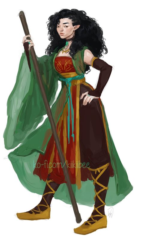 Monk Outfit Female, Monk Outfit, Monk Dnd, Fantasy Stuff, Character Board, Dnd Art, Dress Sketches, Medieval Clothing, Afro Art