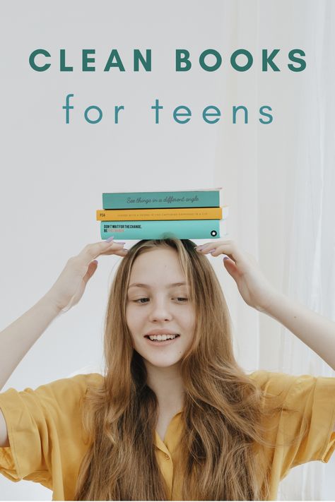 Books For Teens With Strict Parents, Clean Books For Teens, Clean Books, Teen Relationships, Action Books, Clean Book, Elementary Library, Library Ideas, Book Add