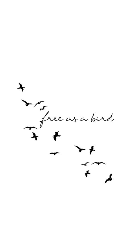 Wallpaper, bird, free Free Bird Quotes, Free Bird Tattoo, Quote Layout, Tattoos On Side Ribs, Partner Tattoos, Bird Tattoo Meaning, Strong Tattoos, Freedom Tattoos, Bird Logo Design