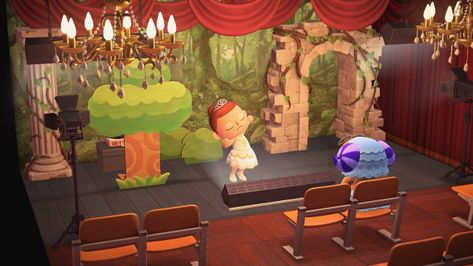 Home Dance Studio, Small Community, Ballet Studio, Home Dance, Community Theater, Theatre Stage, Dance Studio, Animal Crossing, Theater