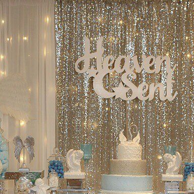 Emily Pimentel | Boston MA Balloon Artist on Instagram: "Heaven sent baby shower 🙏🏽👼🏼 Thank you @bostonletters your table make this even more amazing ! .......... Cake and desserts by @montilios  Pictures by @enlightphotos  #heavensentbabyshower #babyshower #boybabyshower #bostonevents #stars #moon" A Little Peace Of Heaven Baby Shower Theme, A Piece Of Heaven Baby Shower Theme, Heaven Sent Baby Shower Theme, Baby Shower Chalkboard, Earth Baby, Miracle Baby, Birthday In Heaven, Christmas Baby Shower, Birthday Brunch