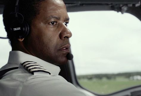 "Flight" movie still, 2012.  Denzel Washington as Capt. William "Whip" Whitaker, Sr. Nadine Velazquez, Flight Movie, 2012 Movie, Denzel Washington, Catherine Deneuve, Amazon Prime Video, Dvd Blu Ray, Steve Jobs, Screenwriting