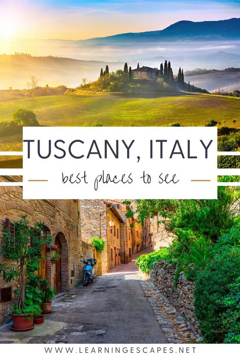 Must Visit Places In Italy, Best Places To Visit In Tuscany, Tuscany October, Tuscany Places To Visit, Tuscany Bike Tour, Italy Tuscany, Tuscany Itinerary, Florence Italy Travel, Italy Culture