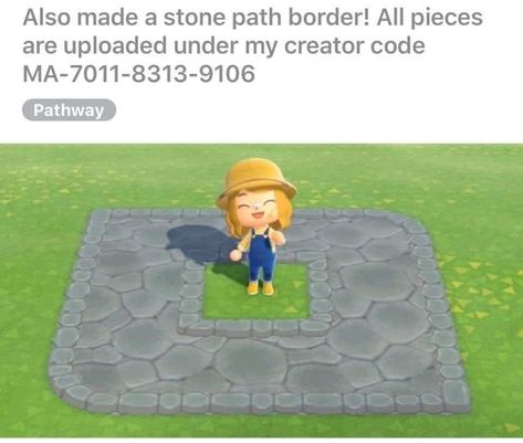 Path Border, Brick Border, Design Humor, Animal Crossing Funny, Acnh Codes, Animal Crossing Qr Codes Clothes, Animal Crossing Wild World, Animal Crossing Characters, Animal Education