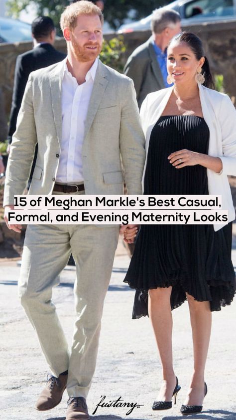 15 of Meghan Markle's Best Casual, Formal, and Evening Maternity Looks Megan Markle Pregnancy Style, Meghan Markle Pregnant Outfits, Maternity Formal Outfit, Pregnant Formal Outfit, Formal Pregnancy Outfits, Formal Maternity Outfits, Formal Pregnancy Dresses, Cute Pregnancy Outfits Casual, Meghan Markle Maternity Style