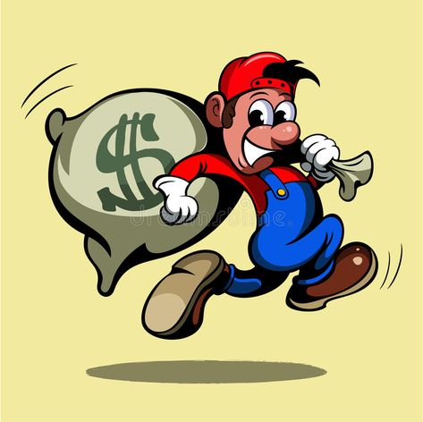 Mixtape Ideas, Time Is Money Tattoo, Money Cartoon, Cartoon Money, Bag Of Money, Money Vector, Running Drawing, Money Wallpaper Iphone, Running Bag