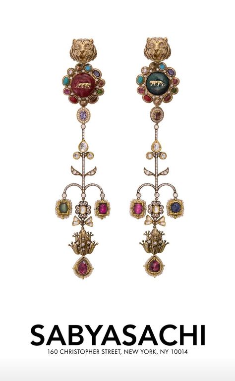 Sabyasachi Earrings, Sabyasachi Jewelry, Sabyasachi Jewellery, Jewellery Design Sketches, Quirky Earrings, Bridal Jewelry Collection, Indian Jewellery Design, Indian Wedding Jewelry, Tiktok Style