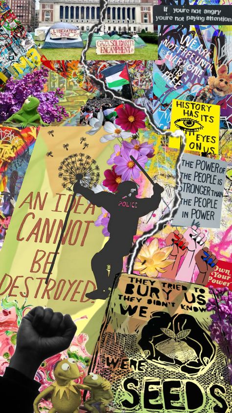 Protest Collage, Stay Golden, Collage Art, Cute Wallpapers, Wallpapers, Collage, History, Quick Saves, Art