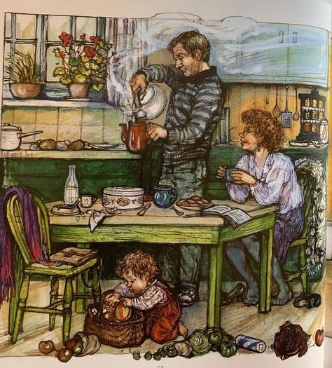 Shirley Hughes, Shadow Drawing, Art Alevel, Children Sketch, Storybook Art, Sketch Inspiration, Kids Story Books, Artist Life, The Seaside