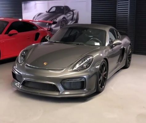 Awesome Agate Grey Cayman GTS Cayman Porsche, Porsche 718 Cayman, Cayman S, Cayman Gt4, Goal Board, Porsche Cayman, Dream Car, Dream Cars, Porsche