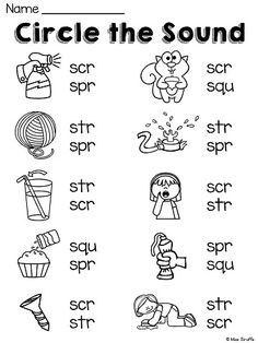 Long Vowel Review. Write Missing Vowel Part Ii. Letter Blends Worksheets, 3 Letter Blends, English Kindergarten, Consonant Blends Activities, Consonant Blends Worksheets, Phonics Ideas, English Sounds, Phonics Blends, Letter Worksheets For Preschool