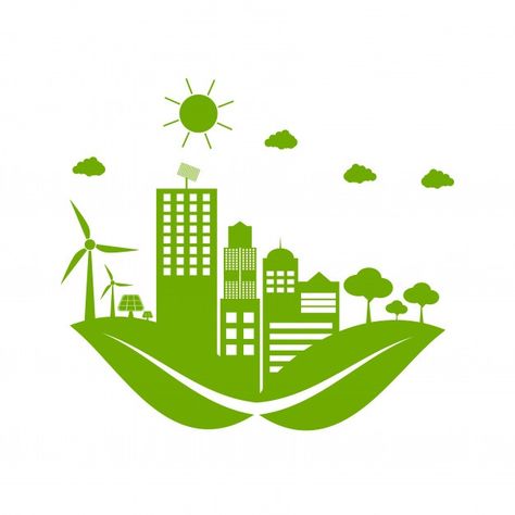 Sustainable Development Design, Green Cities, Background Tree, Renewable Energy Resources, Tree Abstract, Abstract City, Concept Ideas, Environmental Conservation, Goals And Objectives