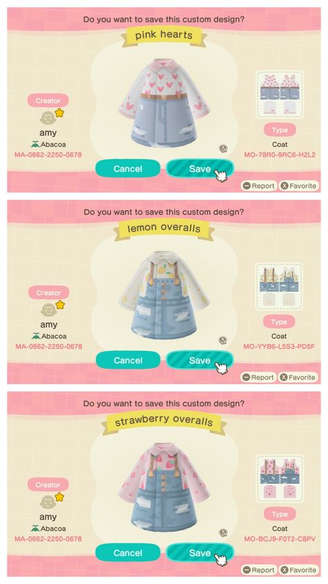 Animal Crossing Town Tune, Acnh Outfits, Pastel Kidcore, Clothing Codes, Clothes Codes, Acnh Clothes, Animals Crossing, Animal Crossing Funny, Code Wallpaper