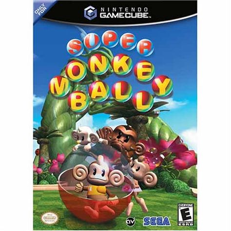 Super Monkey Ball, Monkey Ball, Gamecube Games, Video Game Collection, Nintendo Gamecube, Video Game Development, Video Games Pc, Nintendo Ds, Super Nintendo