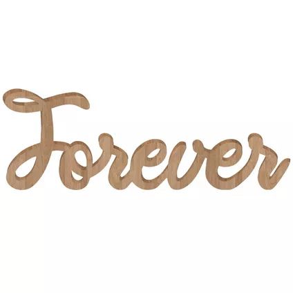 Forever Wood Standing Sign, 16in x 6in City Wedding Decor, Wedding Beverage Napkins, Gold Sequin Table Runner, Wedding Table Sign, Cursive Lettering, Bridal Shower Balloons, Table Centerpiece Decorations, Wedding Bubbles, Forever Wedding