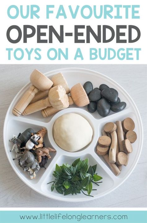 Our favourite open-ended toys on a budget. Prepare your children for hours of creative, independent play with these affordable toys and materials. Share this list with relatives for birthday's and Christmas gift ideas. Open Play Toys, Open Ended Play Ideas, Play Silks, Open Ended Art, Loose Parts Play, Independent Play, Open Ended Toys, Open Ended Play, Invitation To Play